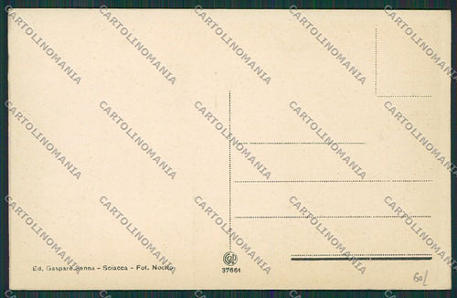 Agrigento Sciacca cartolina QQ0069 – retro