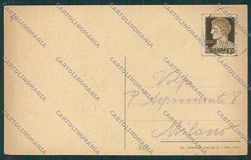 Agrigento Campobello cartolina QQ0082 – retro