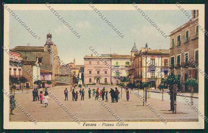 Agrigento Favara cartolina QQ0084 – fronte
