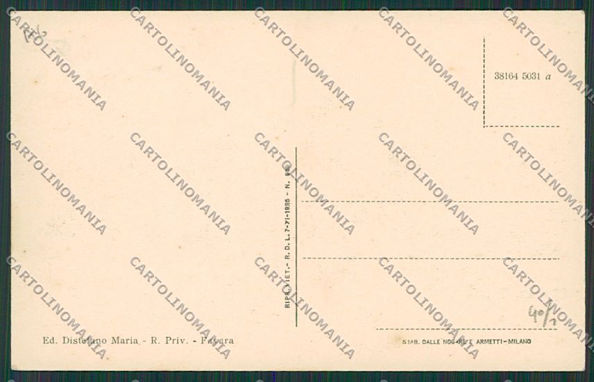 Agrigento Favara cartolina QQ0084 – retro
