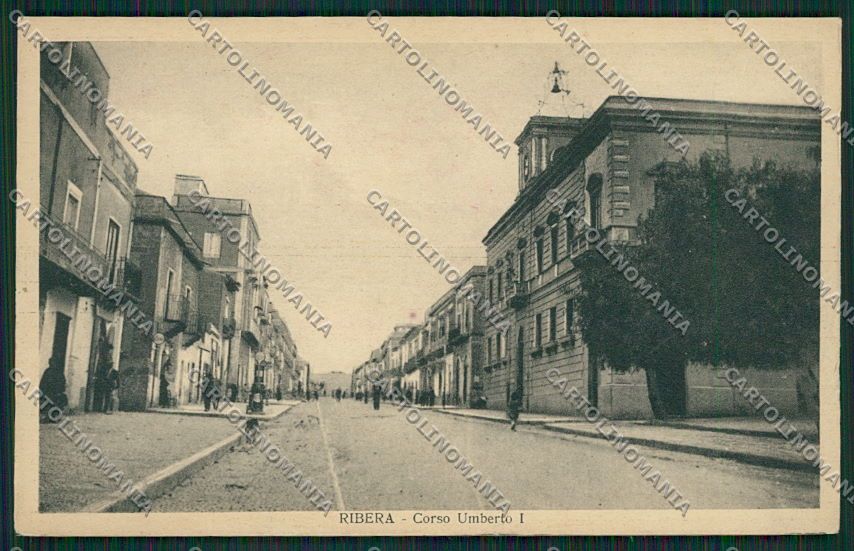 Agrigento Ribera cartolina QQ0087 – fronte