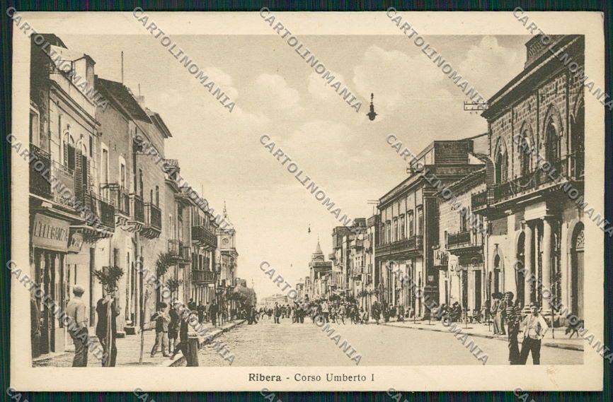 Agrigento Ribera cartolina QQ0088 – fronte