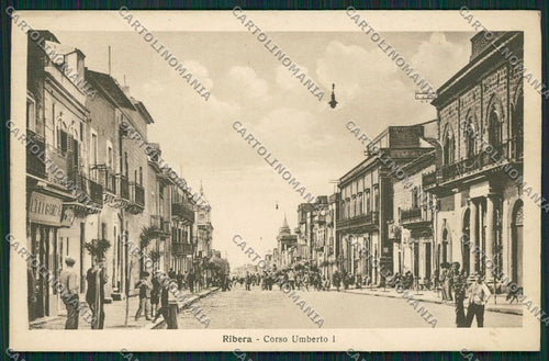 Agrigento Ribera cartolina QQ0088 – fronte
