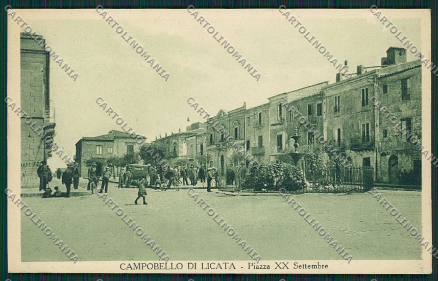 Agrigento Campobello cartolina QQ0090 – fronte