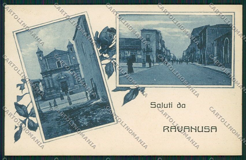 Agrigento Ravanusa cartolina QQ0091 – fronte