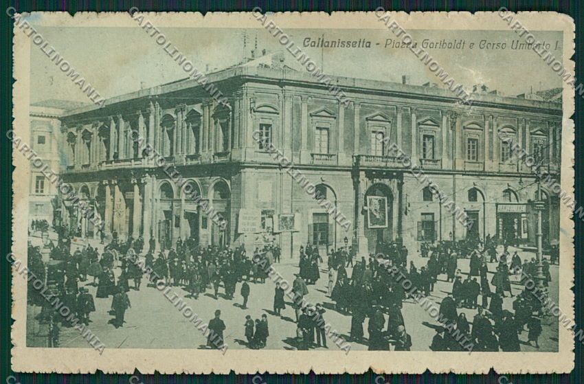 Caltanissetta Città ABRASA cartolina QQ0100 – fronte