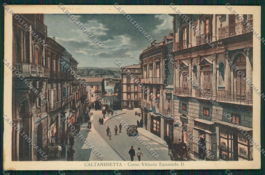 Caltanissetta Città cartolina QQ0109 – fronte