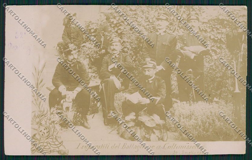 Caltanissetta Città Fanteria Foto cartolina QQ0119 – fronte