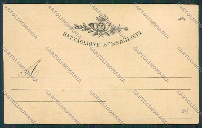 Caltanissetta Città Fanteria Foto cartolina QQ0119 – retro