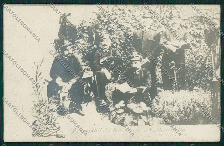 Caltanissetta Città Fanteria Foto cartolina QQ0122 – fronte