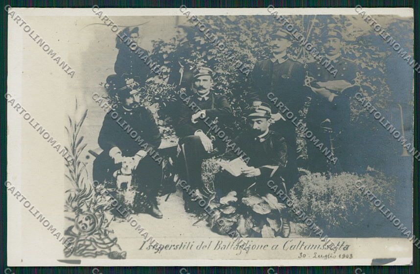 Caltanissetta Città Fanteria Foto cartolina QQ0123 – fronte