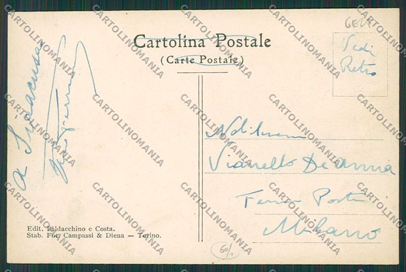 Caltanissetta Terranova cartolina QQ0141 – retro