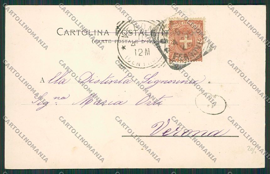 Catania Città cartolina QQ0155 – retro