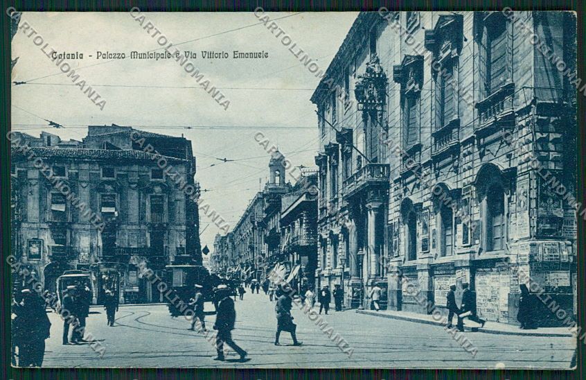 Catania Città cartolina QQ0161 – fronte