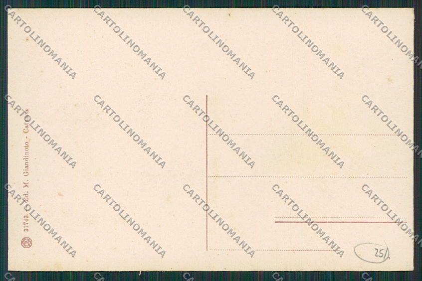 Catania Città Saluti da cartolina QQ0172 – retro