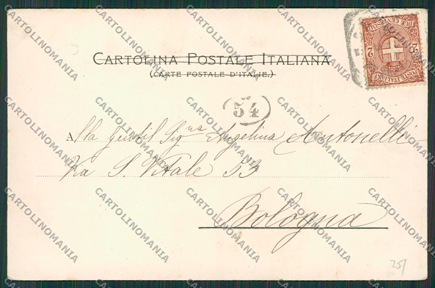 Catania Città cartolina QQ0178 – retro