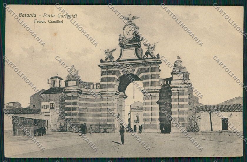 Catania Città Porta Garibaldi cartolina QQ0179 – fronte