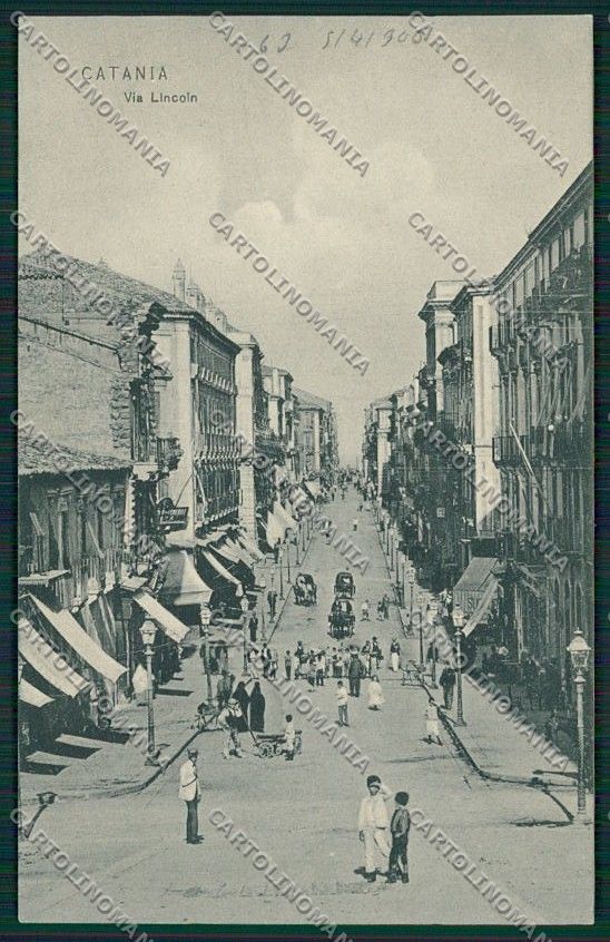 Catania Città cartolina QQ0196 – fronte