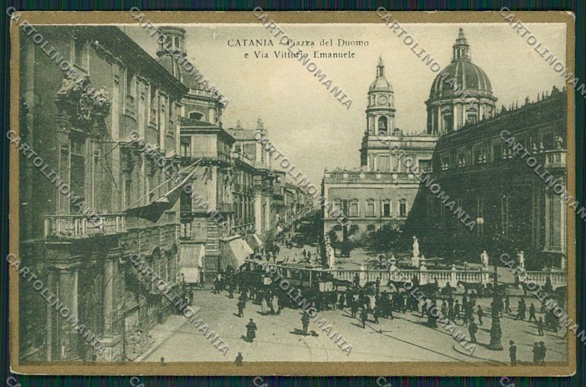 Catania Città cartolina QQ0200 – fronte
