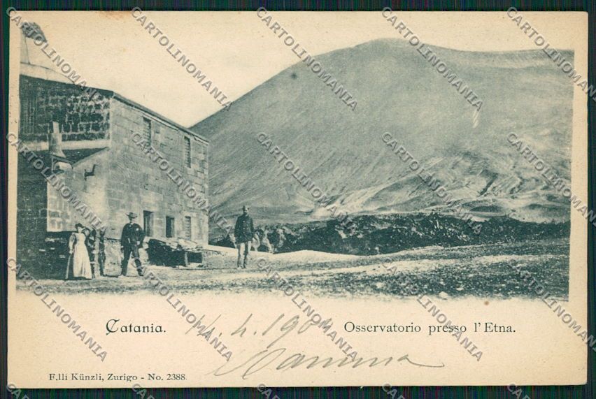 Catania Etna cartolina QQ0204 – fronte