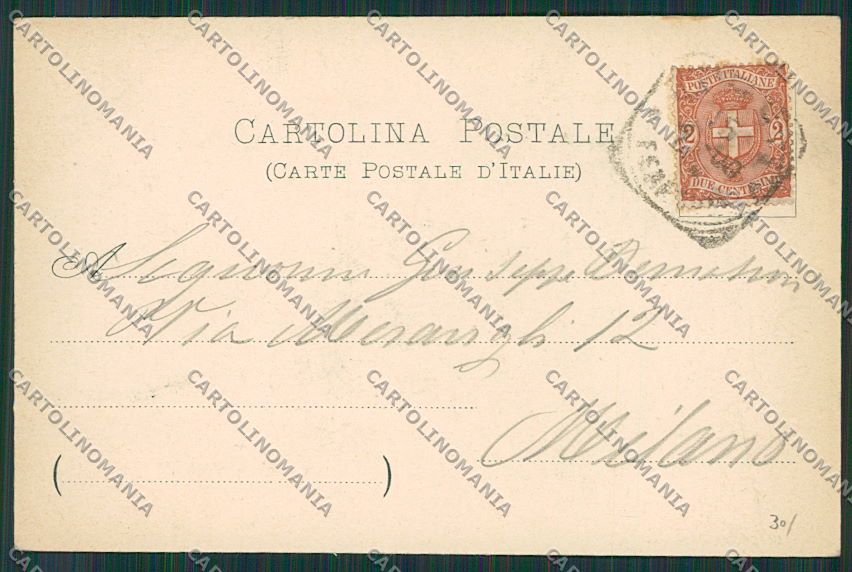 Catania Etna cartolina QQ0204 – retro