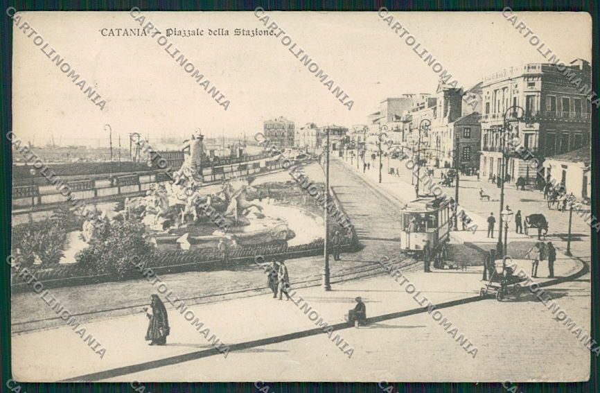 Catania Città cartolina QQ0207 – fronte