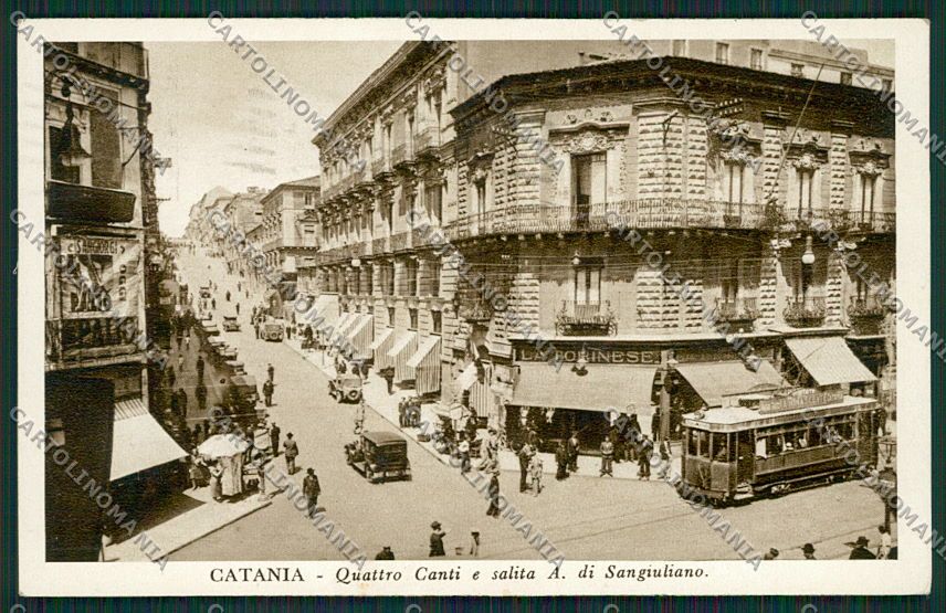 Catania Città cartolina QQ0208 – fronte