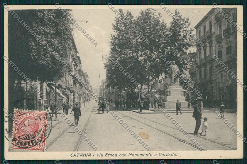 Catania Città cartolina QQ0215 – fronte