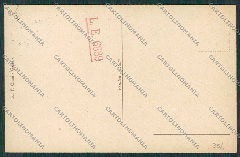 Catania Città cartolina QQ0225 – retro