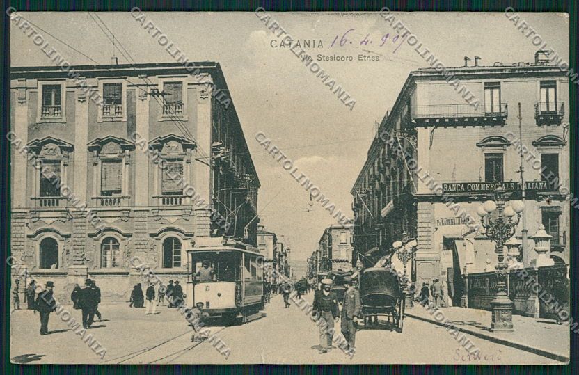 Catania Città cartolina QQ0234 – fronte