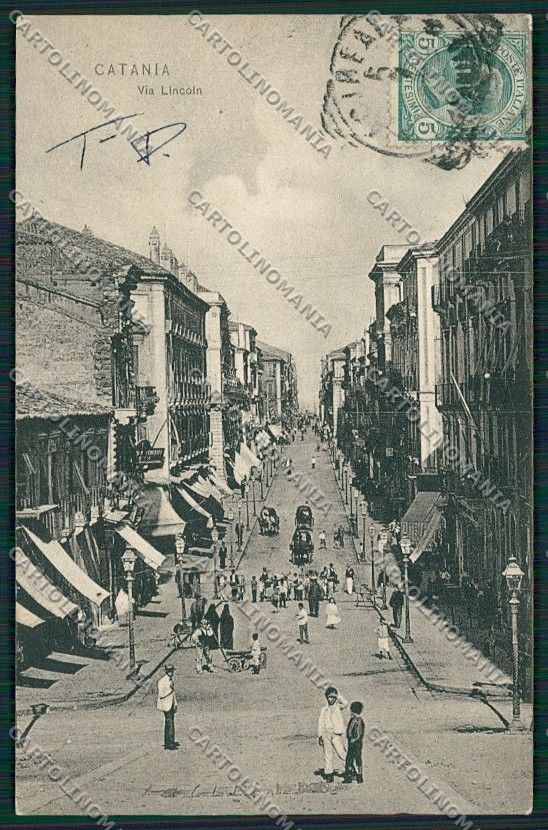 Catania Città cartolina QQ0238 – fronte