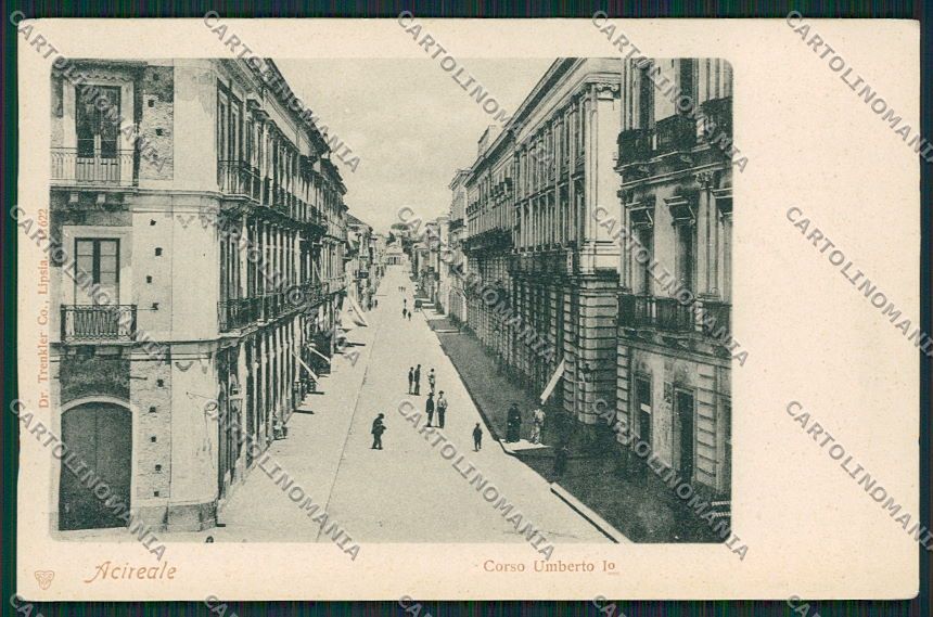 Catania Acireale cartolina QQ0255 – fronte