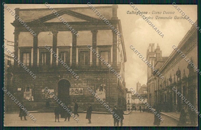 Catania Caltagirone cartolina QQ0260 – fronte