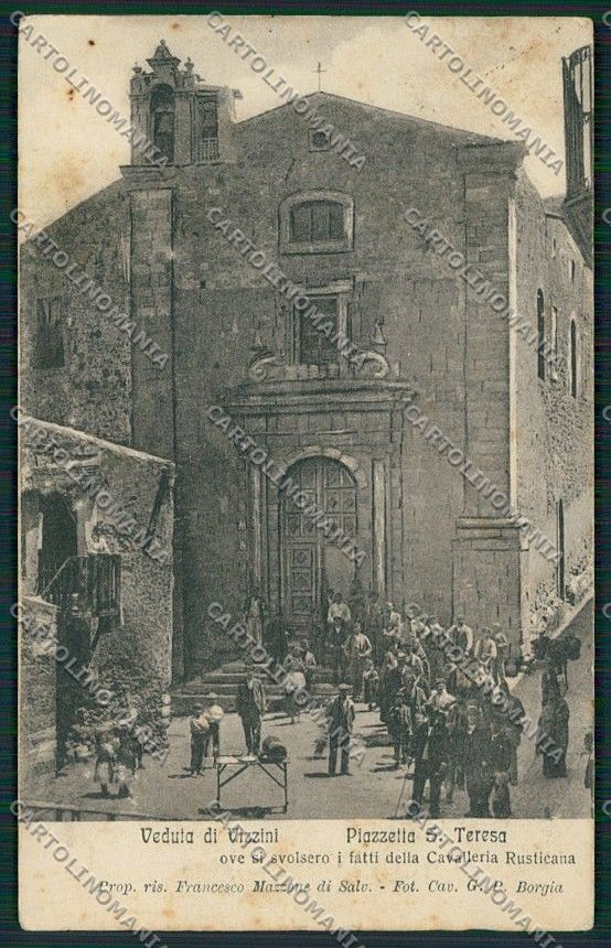 Catania Vizzini cartolina QQ0263 – fronte