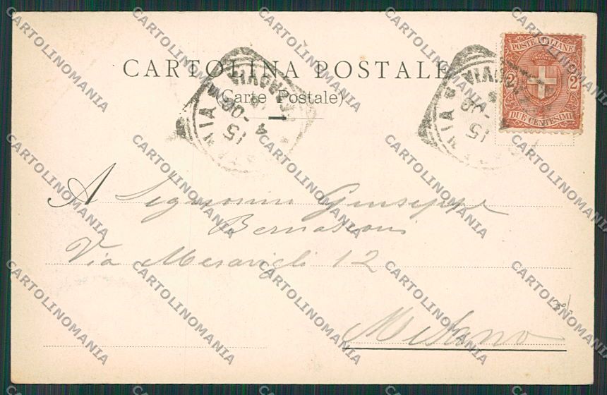 Catania Acitrezza Aci Trezza cartolina QQ0283 – retro