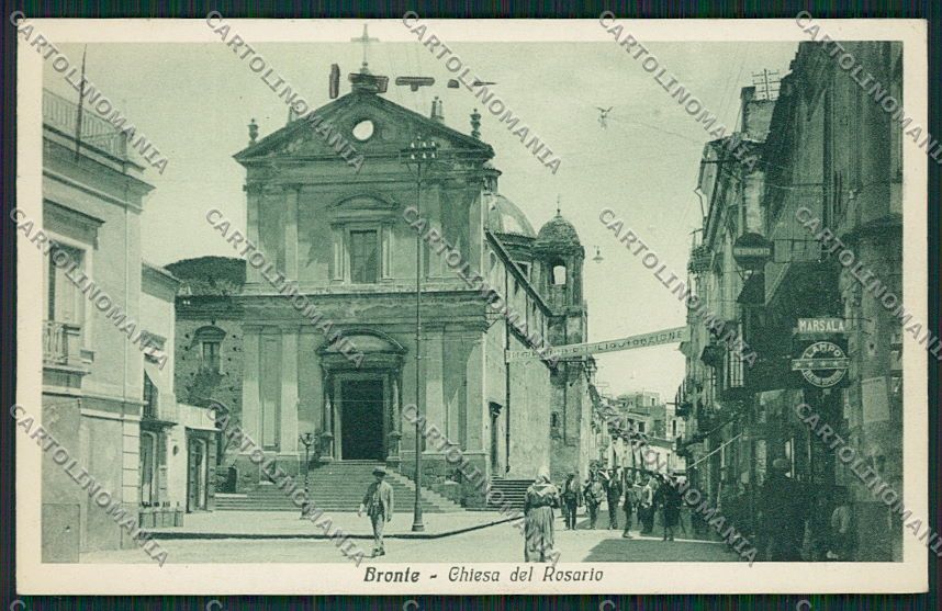 Catania Bronte cartolina QQ0295 – fronte