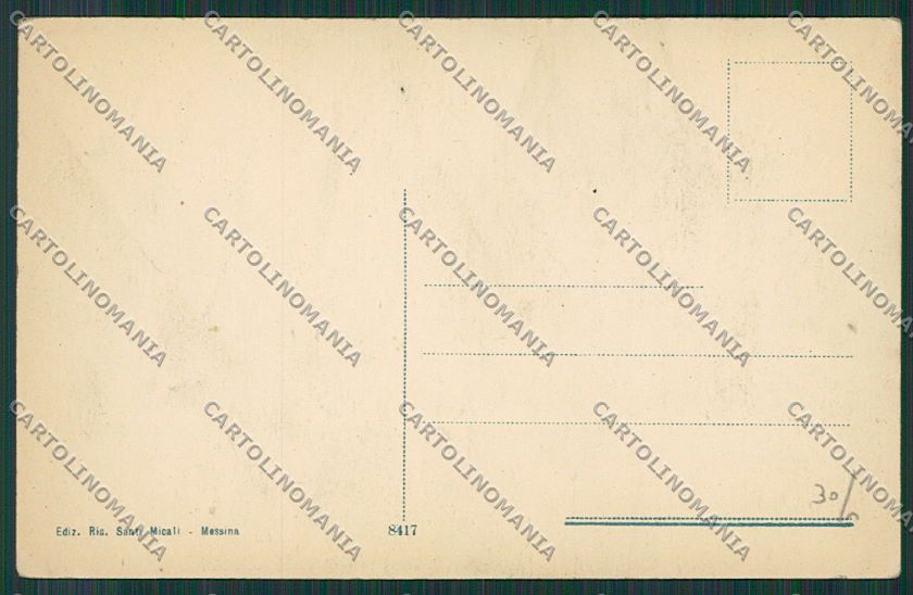 Messina Città cartolina QQ0345 – retro