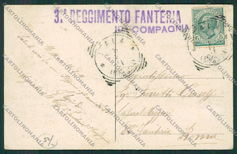 Messina Città cartolina QQ0349 – retro