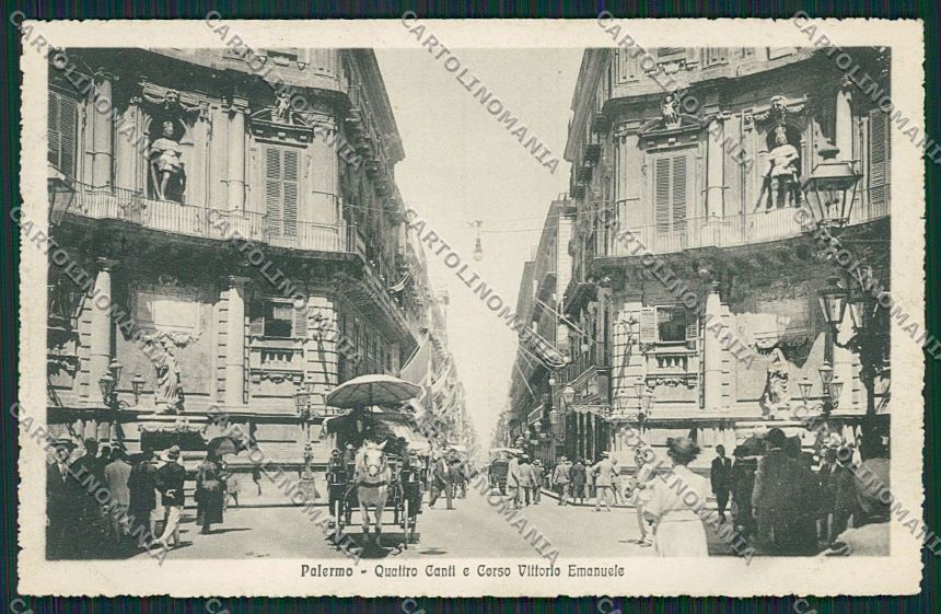 Palermo Città cartolina QQ0445 – fronte