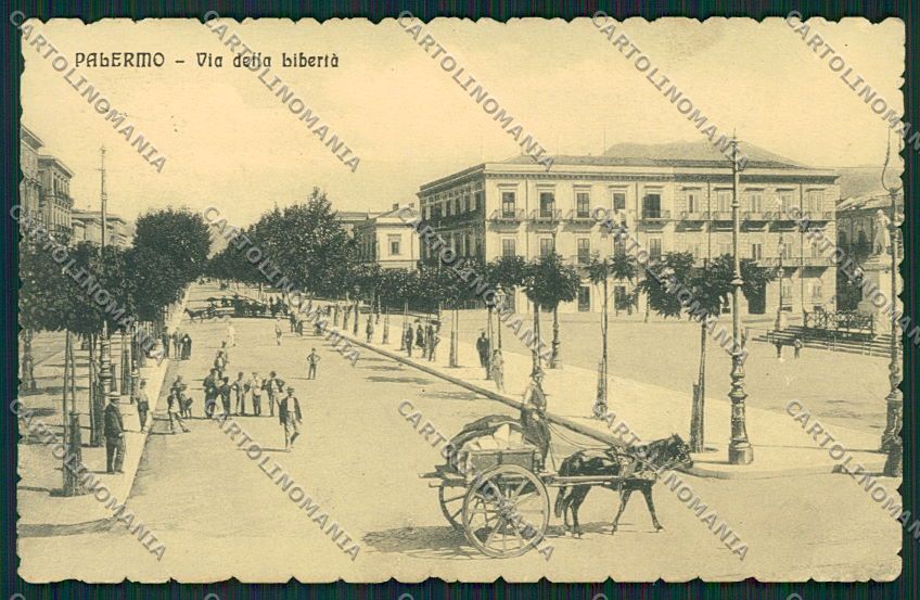 Palermo Città cartolina QQ0459 – fronte