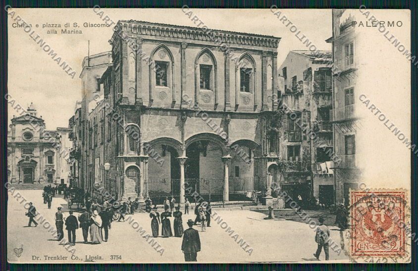 Palermo Città cartolina QQ0489 – fronte
