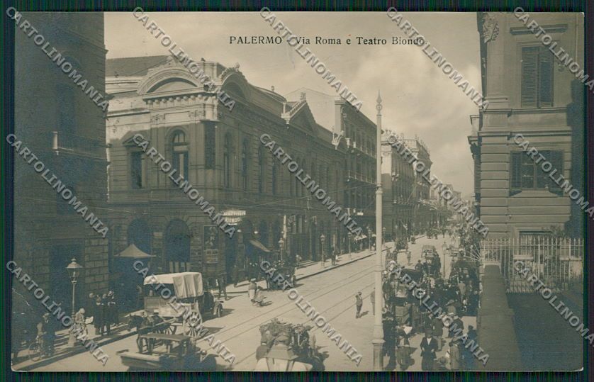 Palermo Città Foto cartolina QQ0492 – fronte