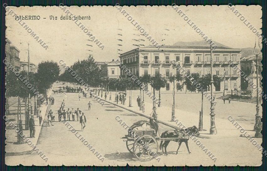 Palermo Città cartolina QQ0496 – fronte