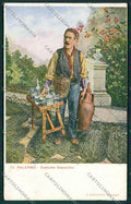 Palermo Città Mestieri cartolina QQ0502 – fronte