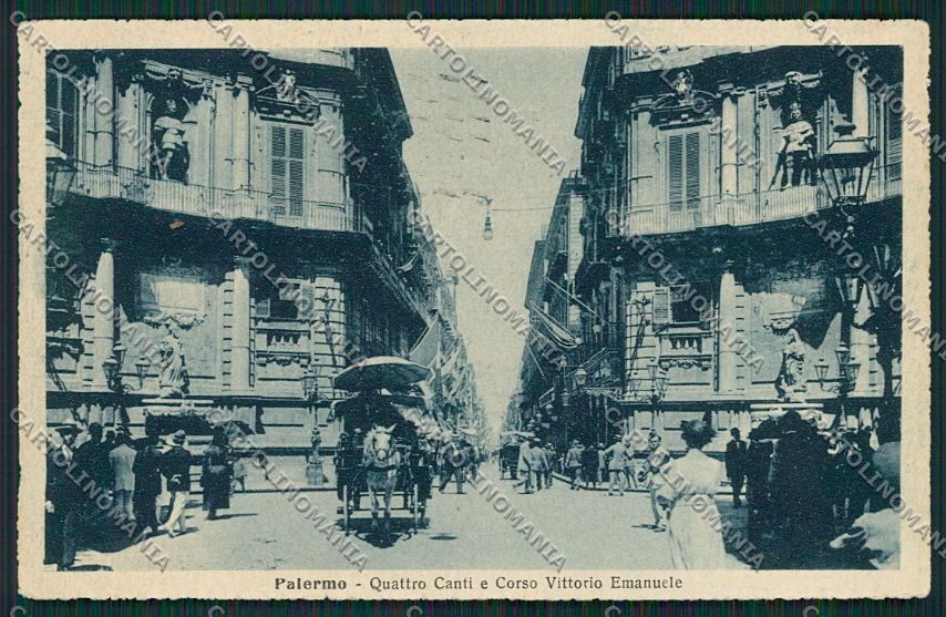 Palermo Città cartolina QQ0504 – fronte