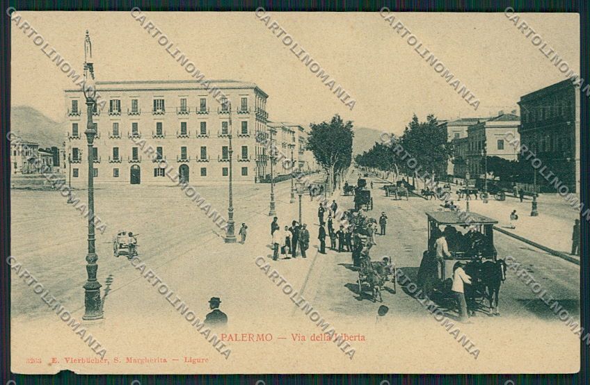 Palermo Città ABRASA cartolina QQ0505 – fronte