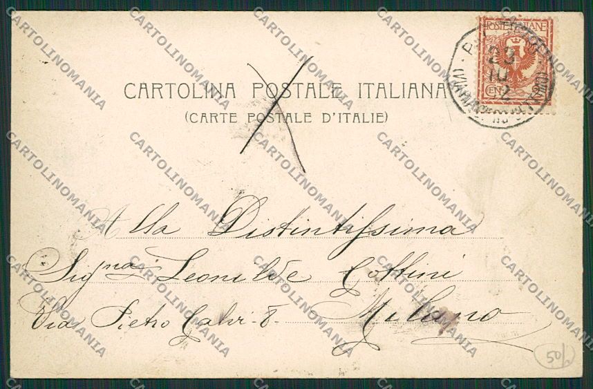 Palermo Città cartolina QQ0565 – retro