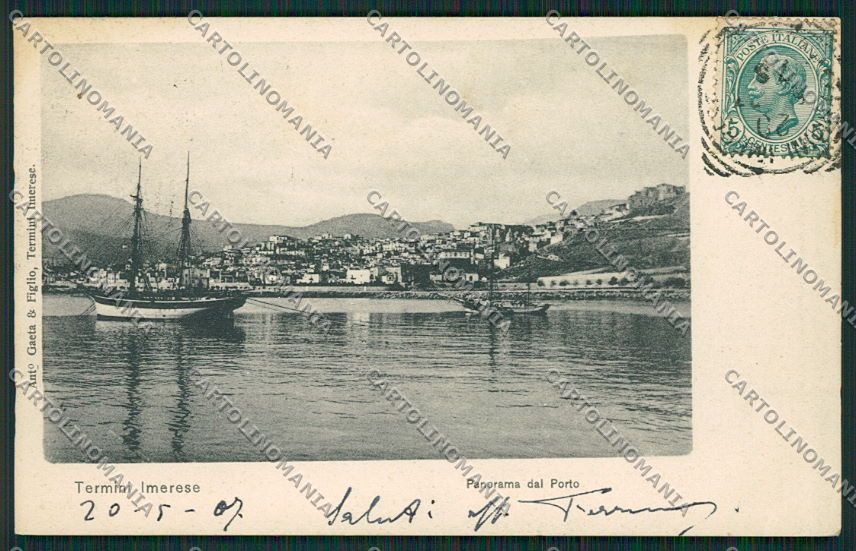 Palermo Termini Imerese cartolina QQ0584 – fronte