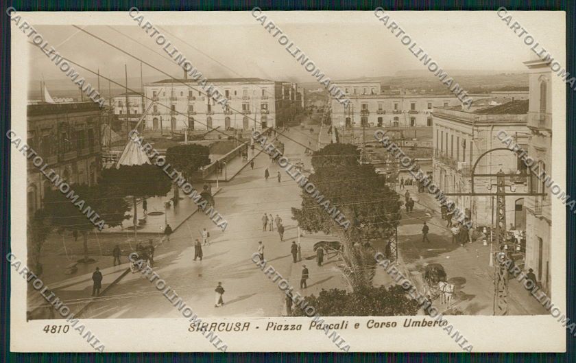 Siracusa Città Foto cartolina QQ0629 – fronte