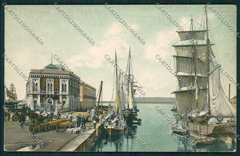 Siracusa Città Veliero cartolina QQ0630 – fronte
